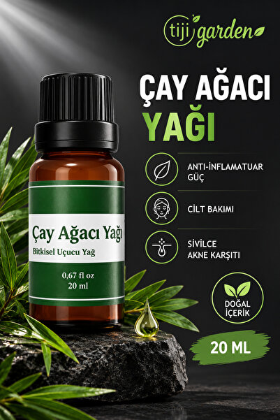 Çay Ağacı Yağı %100 Doğal 20 ml