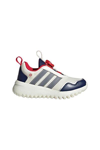 adidas حذاء جري أبيض للأطفال من الجنسين ActiveFlex BOA 4.0 C CNY JS3090