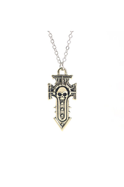 Choice 07 Game Warhammer 40K Peripheral Pendant Necklace Hip-Hop Punk Men Swe...