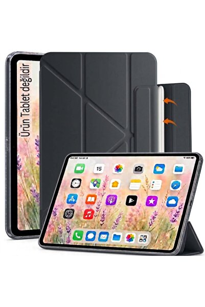 m.tk moveteck iPad 11 A16 2025 /10. Nesil 10.9 inç Kılıf Kalem Tutuculu Manye...