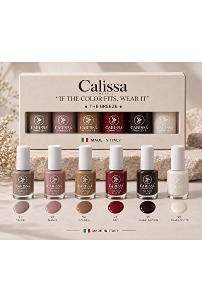 CARISSA COSMETICS مجموعة مناكير كاريسا نسيم المنعش - THE BREEZE