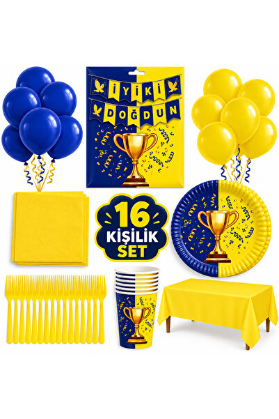 partideyince Concept Birthday 16 Persons Fb Yellow Canary