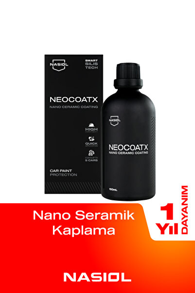Nasiol Neocoatx Araç Nano Seramik Kaplama ve Boya Koruma-1 Yıl Dayanım-100ml-...