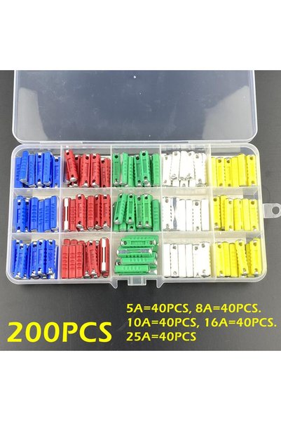 Choice 200 Pcs 100/200 Pcs Continental Car Fuses Type For Vintage Classic Car...