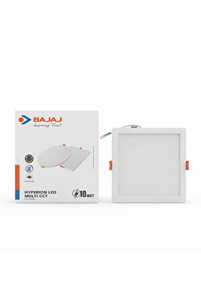 Bajaj 91417 Hyperion LED Multi Cct Panel 10w Sq Panel Light