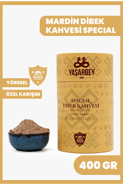 Yaşarbey Dibek Coffee 400 Gr Local Special Blend Mardin Dibek Coffee Special