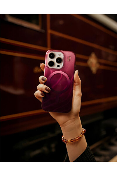 Glitter Glow Iphone 16 Pro Magsafe Kılıf I2461P
