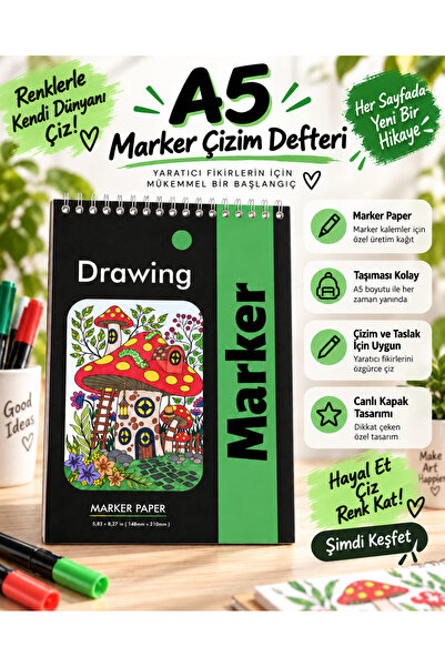 Koala Drawing Notebook Marker Drawing Notebook A5 Size