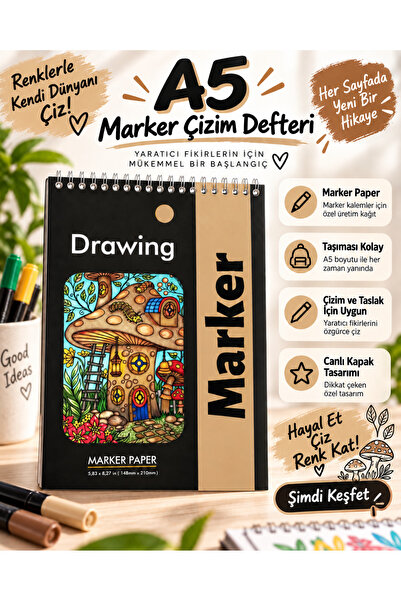 Koala Drawing Notebook Marker Drawing Notebook A5 Size