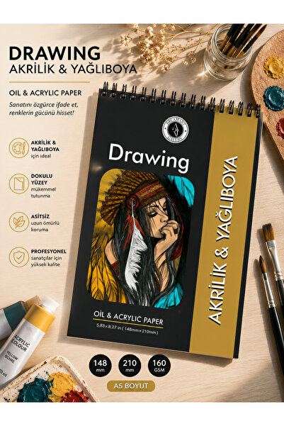 Koala Drawing Pad Sketchpad Suitable for Oil Painting Acrylic Paint