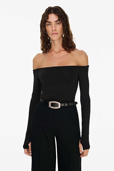 VATKALI Kayık yaka bodysuit