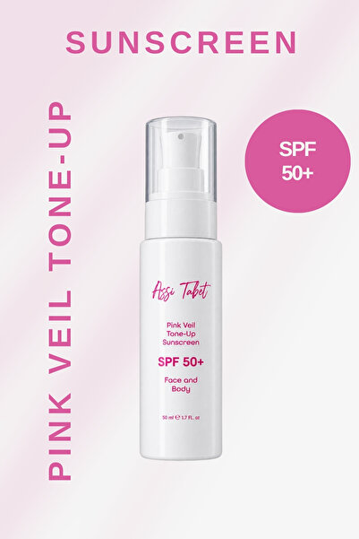 Pink Veil Tone-Up Sunscreen SPF 50+ - Ton Eşitleyici Güneş Kremi
