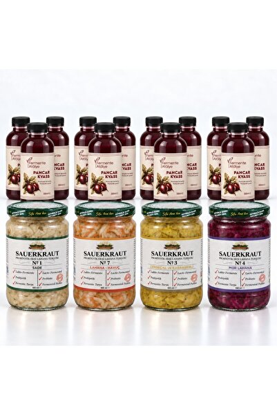ŞİFA ANA Dev Probiyotik Set No5 (300 ml. Kvass'lı)