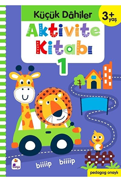 İndigo Çocuk Küçük Dahiler Aktivite Kitabı 1 – 3+ Yaş