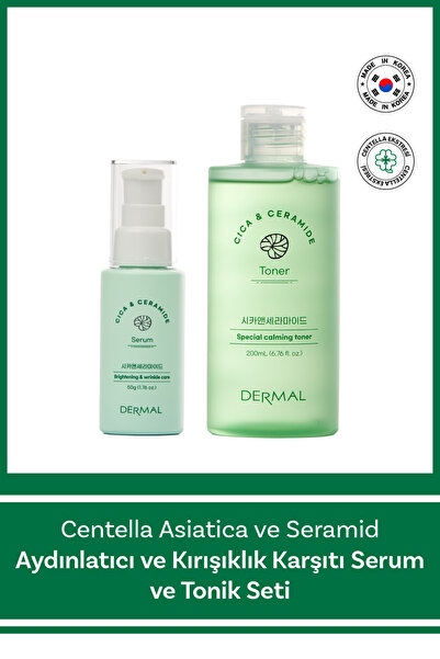Dermal Cıca X Mide Centella Asiatica Özlü Serum ve Tonik
