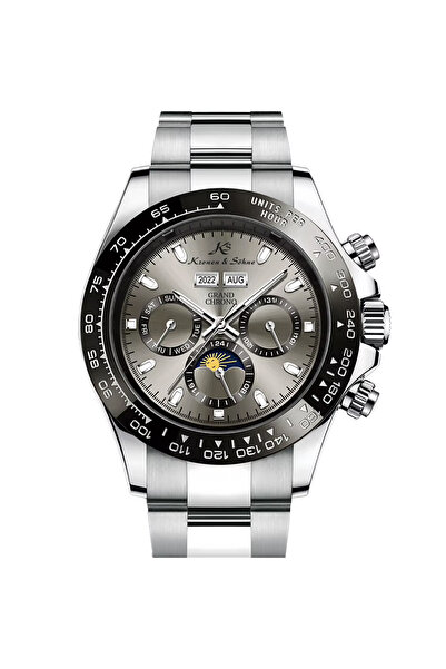 Kronen&Söhne Grand Chrono Erkek Otomatik Mekanik Kol Saati