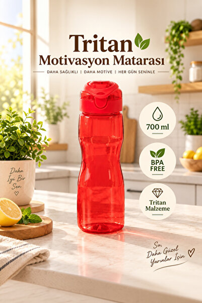 Porsima 911037-C Bpa Free Motivational Sports Water Bottle Tritan Water Bottl...