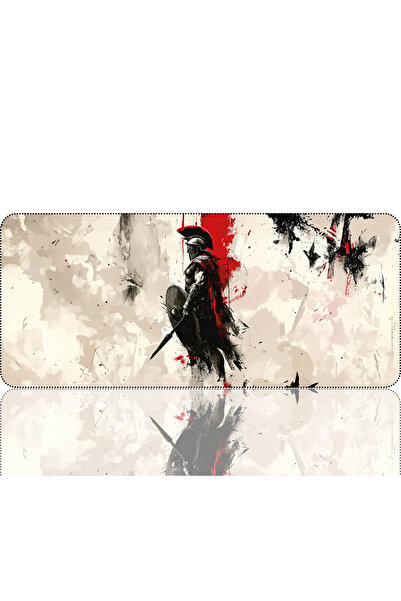 BLS 70x30 Cm Dikişli Kenar Büyük Boy Oyuncu Gaming Mouse Pad Kaymaz Kauçuk Ta...