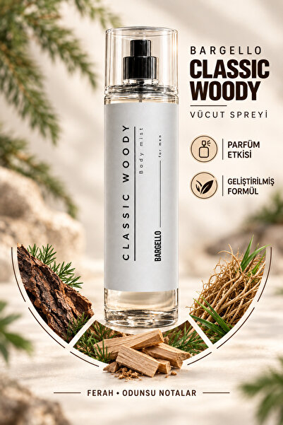 Bargello Woody Erkek 200 ml Body Mist Edt