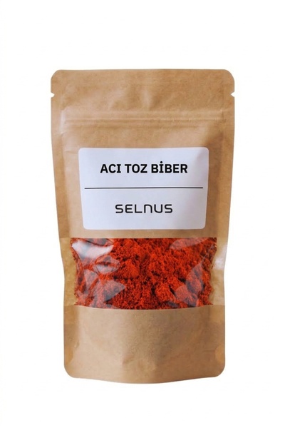SELNUS Manavgat Acı Toz Biber 100 Gr Öğütülmüş Kırmızı Chili Powder Capsicum ...