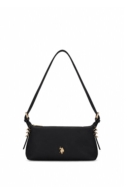 U.S. Polo Assn. Black-Black Women's Shoulder Bag Us26618