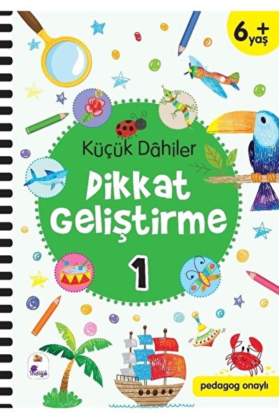 İndigo Çocuk Küçük Dahiler Dikkat Geliştirme 1 (6+ Yaş)
