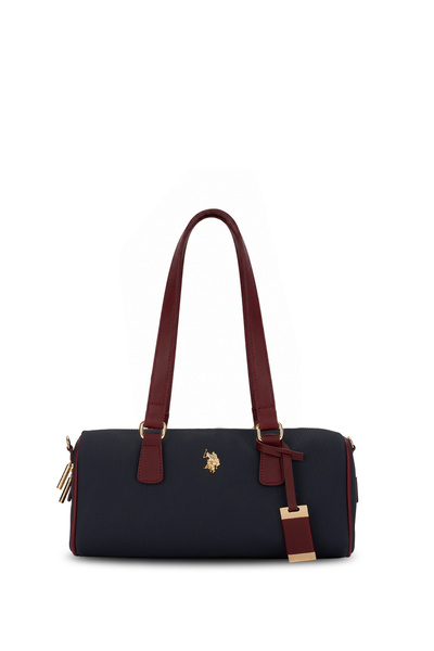U.S. Polo Assn. Geantă de umăr pentru femei albastru-marin roșu claret Us26657
