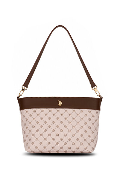 U.S. Polo Assn. Beige Women's Shoulder Bag Us26561