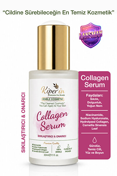 Kiperin Collagen Serum | Sıkılaştırıcı & Onarıcı | Kolajen, Hyaluronik Asit, ...