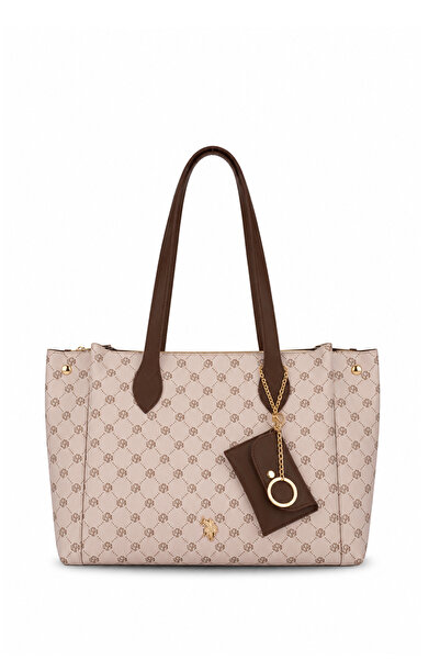 U.S. Polo Assn. Beige Women's Shoulder Bag Us26567