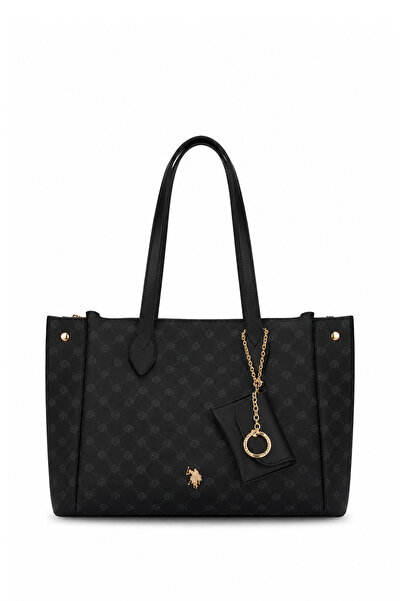 U.S. Polo Assn. Black Women's Shoulder Bag Us26567