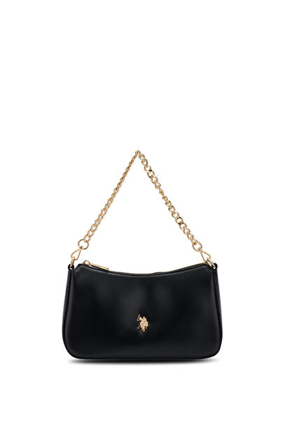 U.S. Polo Assn. Black Women's Shoulder Bag Us26816