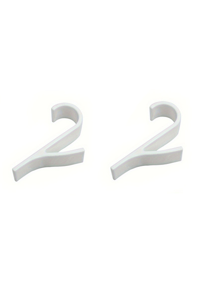 Choice 2pcs 2pcs Hangers for Heated Towel Multi-Purpose Radiator Hooks Coat C...