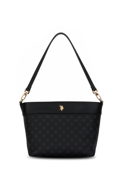 U.S. Polo Assn. Black Women's Shoulder Bag Us26561
