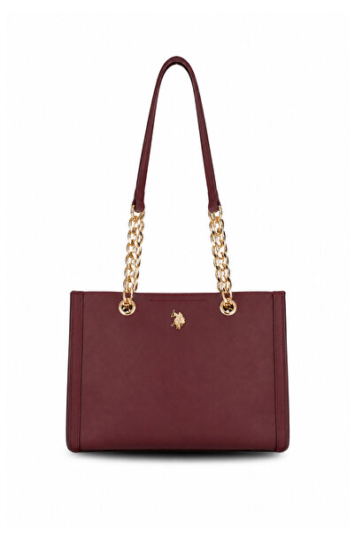 U.S. Polo Assn. Burgundy Women's Shoulder Bag Us26597