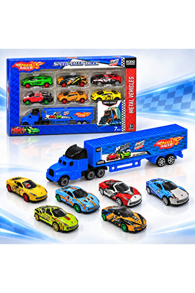 Toysan Speed Racer Road Series Truck Metal Model Car Set