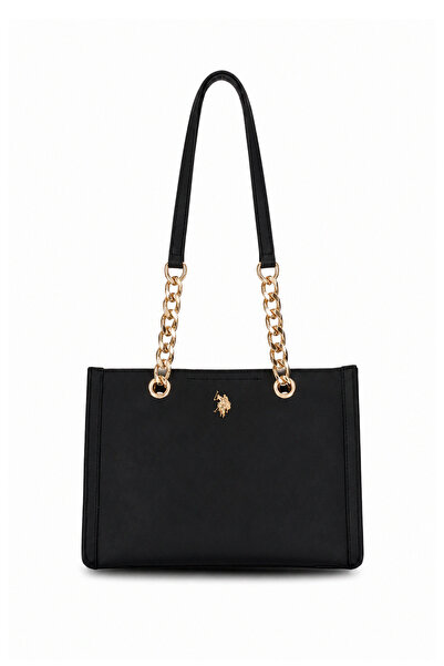 U.S. Polo Assn. Black Women's Shoulder Bag Us26597