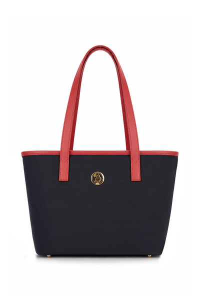 U.S. Polo Assn. Navy Blue-Red Women's Shoulder Bag Us3075 Online Exclusive