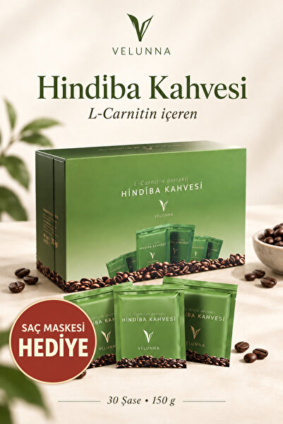 Velunna L-Carnitin İçeren Hindiba Kahvesi 30'lu Şase 150 g