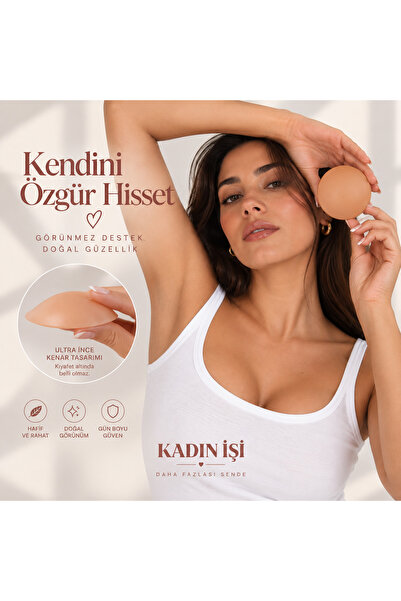 Göğüs Ucu Kapatıcı Silikon 2 Çift (4 Adet) Göğüs Ucu Gizleyici