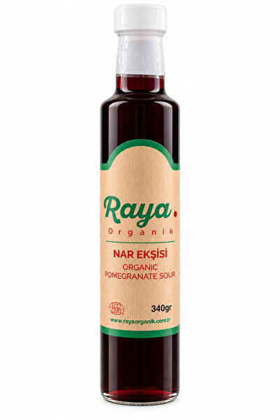 Raya Organik Organik Nar Ekşisi 340 g Doğal Fermente Katkısız Koruyucusuz Cam...