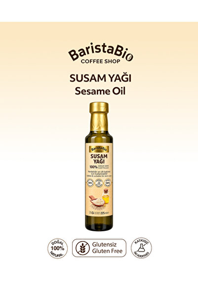 Susam Yağı / 225 ML / %100 Doğal - Katkısız / Sesame Oıl / 225 ML / %100 Natural - No Additives