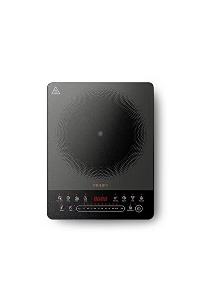 Philips 2000W Ultra İnce Şık İndüksiyonlu Ocak : 8 Ön Ayarlı, Otomatik Kapanm...