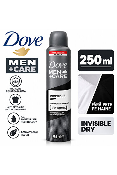 Dove deodorant Barbat invisible Dry 250ml