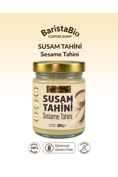 SUSAM TAHİNİ %100 Dogal - Katkısız / Sesame Tahini %100 Natural - No Additives