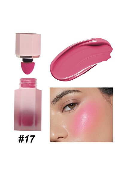 OEM Fard de obraz lichid, NovaCharm Pink Blossom, Fard de obraz lichid, Burețel aplicator, Finish Matte, 6 g
