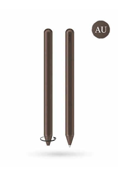 Stilform Aeon Ballpoint Pen Aluminum Case, Walnut Brown
