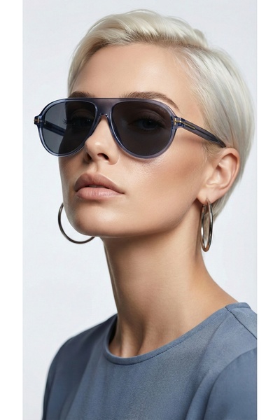 JULIANO Kendall Gray-Black Sunglasses