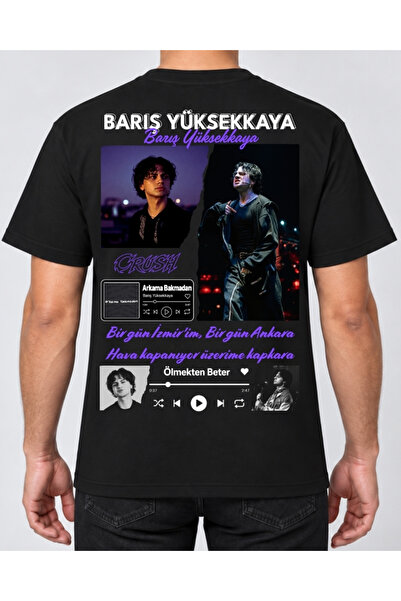 shidumanlar Crush Barış Yüksekkaya Unisex Bay/ Tişört – Özel Tasarım Baskılı ...