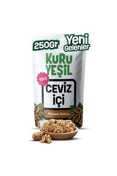 Kuru Yeşil Yerli Ceviz İçi 250 gr | Taze, Doğal, Katkısız Lezzet
